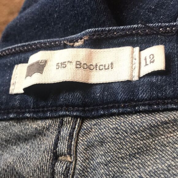 VTG,LEVI’S 515 BOOTCUT WOMEN JEANS SIZE 12 - Picture 16 of 16